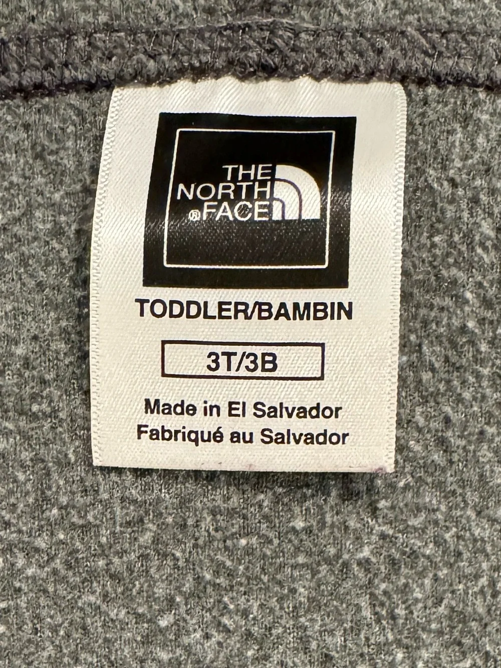 The North Face Toddler Hooded Full-Zip Lightweight Jacket - Heather Gray